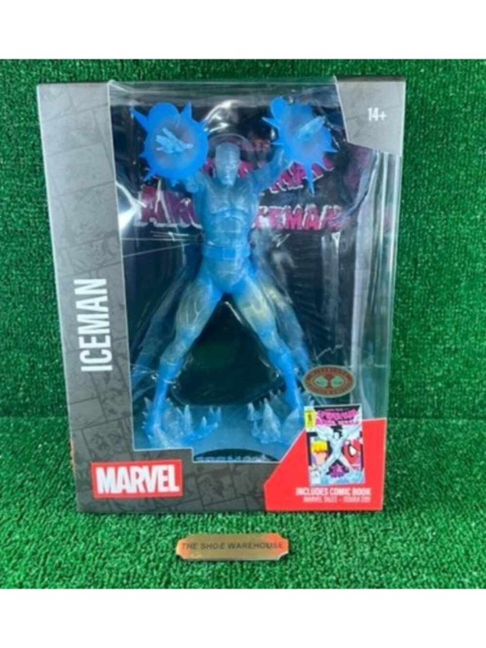 McFarlane Toys Marvel IceMan 1/6 Scale Figure Red Platinum Edition Sealed NEW